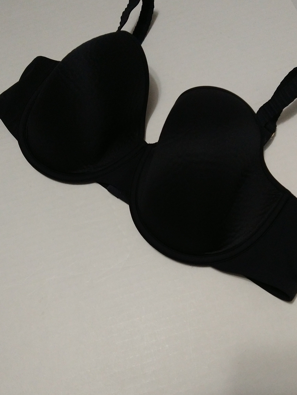 ThirdLove Smooth Black T-Shirt Bra - Padded Everyday Support Size 40C